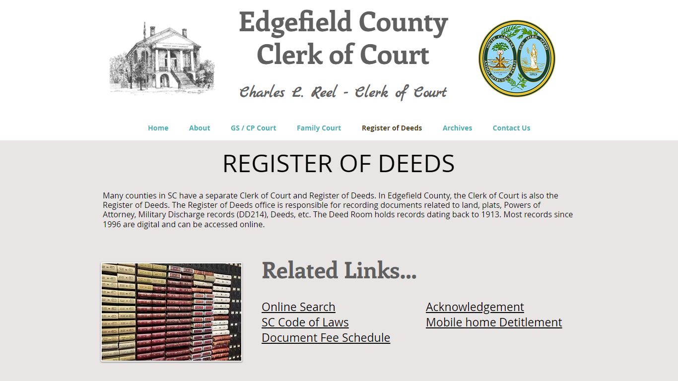 Register of Deeds | EdgefieldCountyClerk